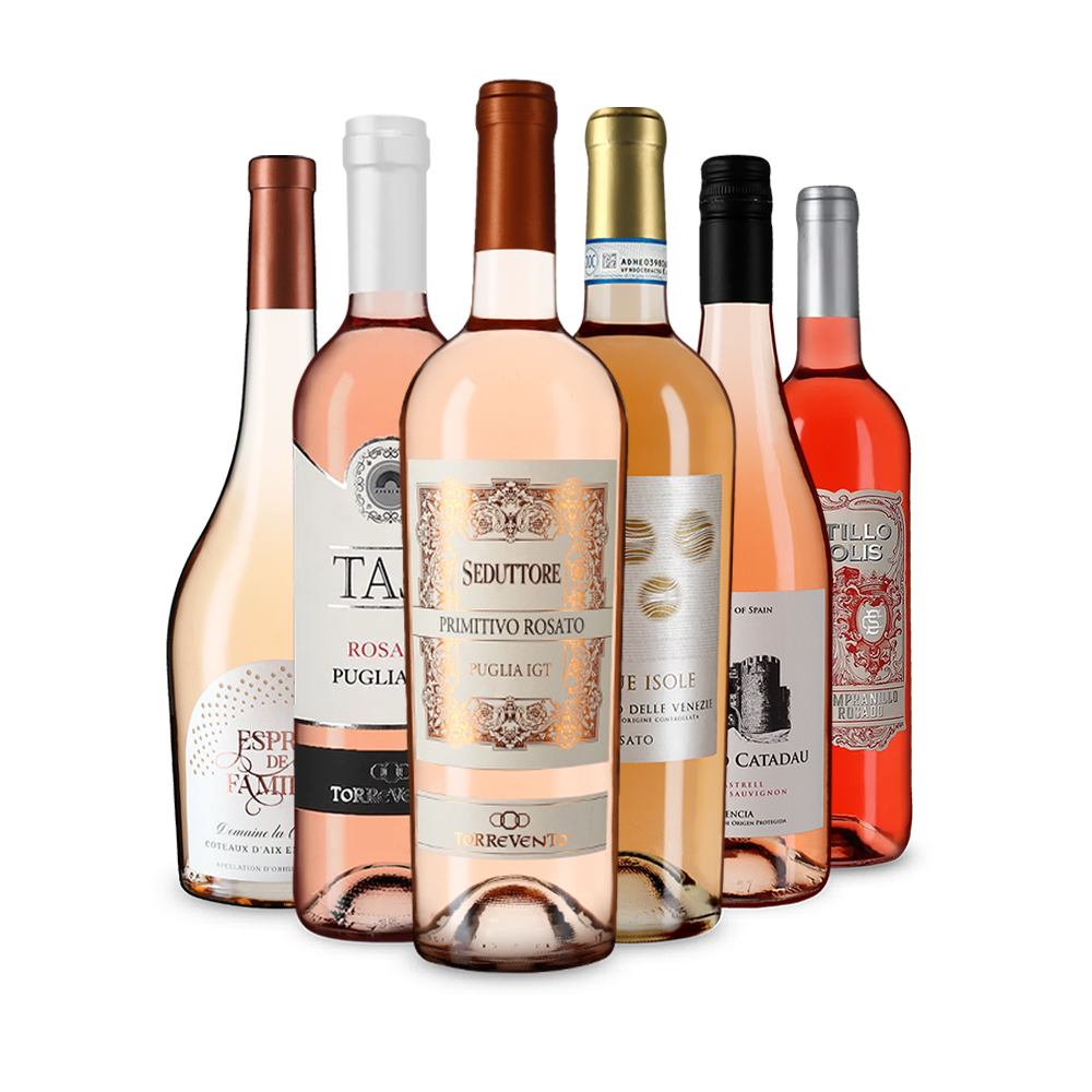 Rosé-urile Europei în pachetul de degustare – Gold
