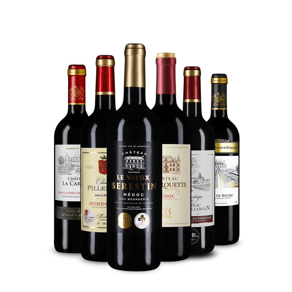 Vinuri roșii de top din Bordeaux