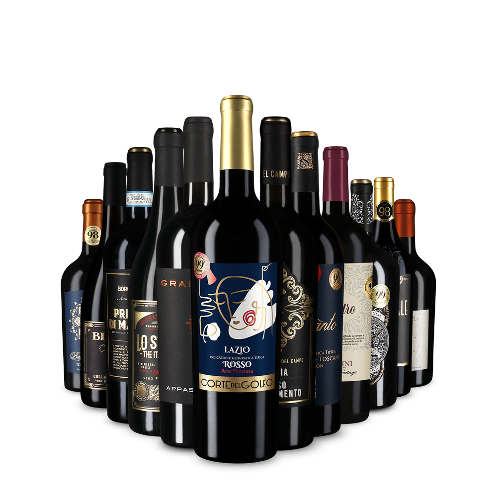 Premiate de Luca Maroni: vinuri de top în pachet XXL – Gold