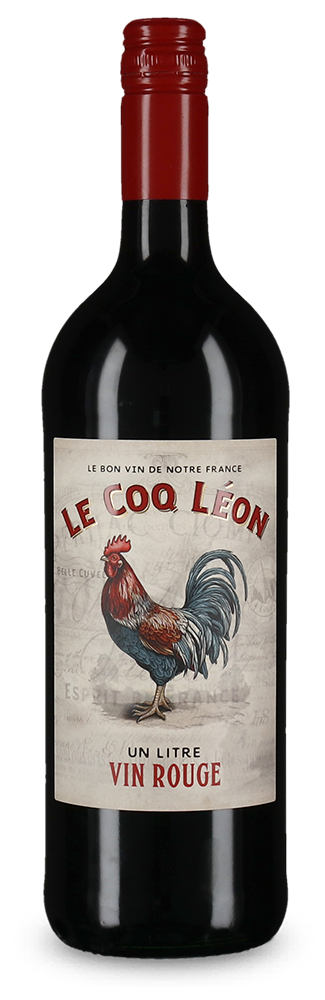 Le Coq Léon Un Litre Vin Rouge 2023