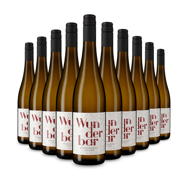 10 sticle Wunderbar Pinot Gris sec 2023 – Gold