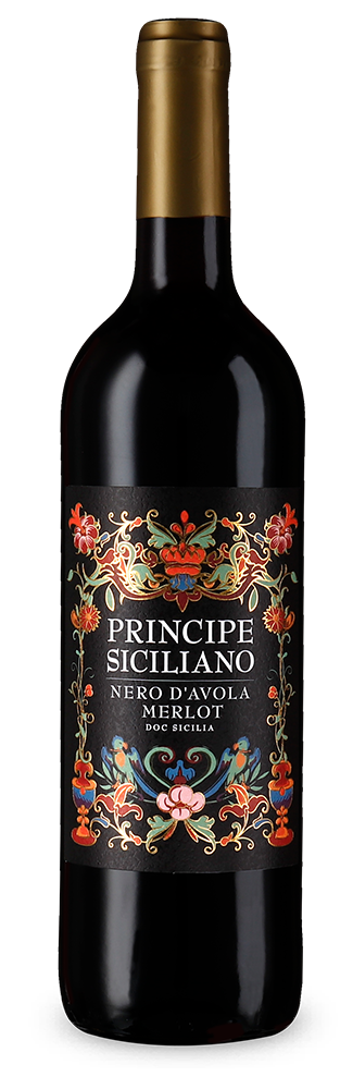 Principe Siciliano Nero d'Avola Merlot Sicilia 2024 – Gold