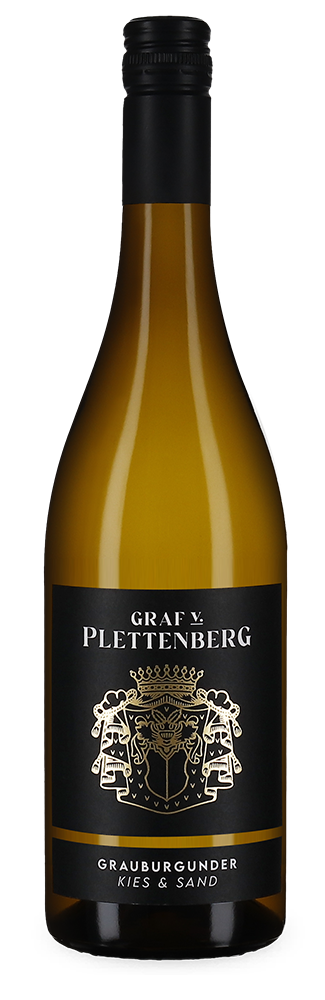 Graf Plettenberg Kies & Sand Grauburgunder sec 2024 – Gold