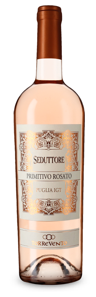 Torrevento Primitivo Seduttore Rosato 2024 – Gold