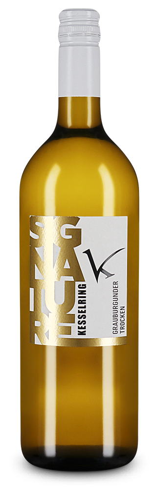Kesselring Signature Grauburgunder sec 1 litru 2024 – Gold