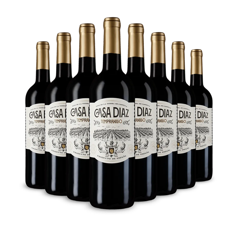 8 sticle Tempranillo 2023 – Gold