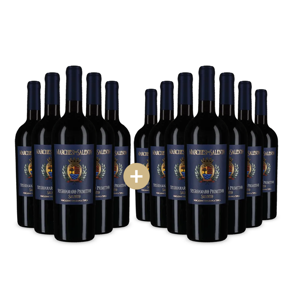 5+7 sticle Negroamaro Primitivo 2024 – Gold