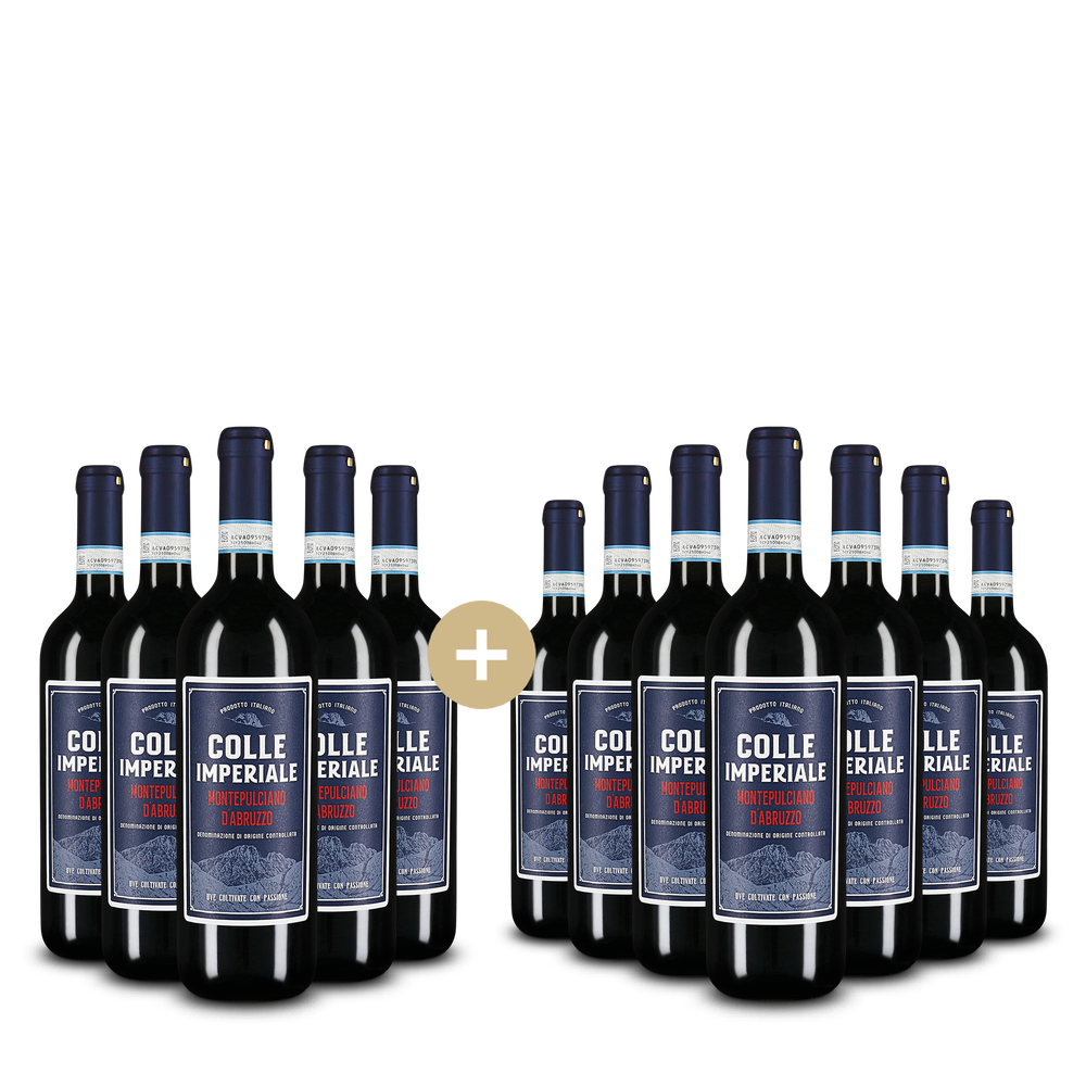 5+7 sticle Montepulciano d'Abruzzo 2024