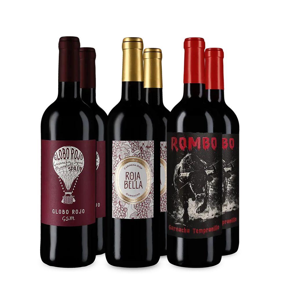 Garnacha de top în pachet de 3x2 sticle – Gold