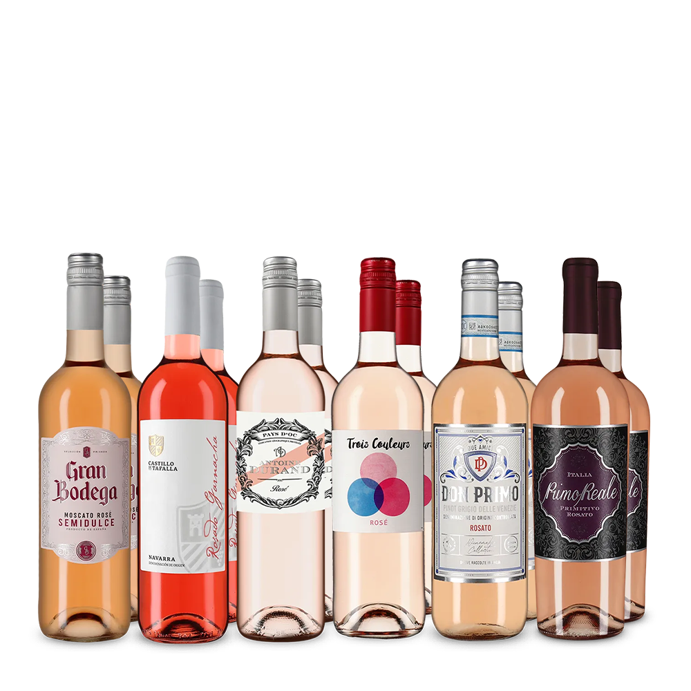 Rosé de top în pachet de 6x2 sticle – Gold