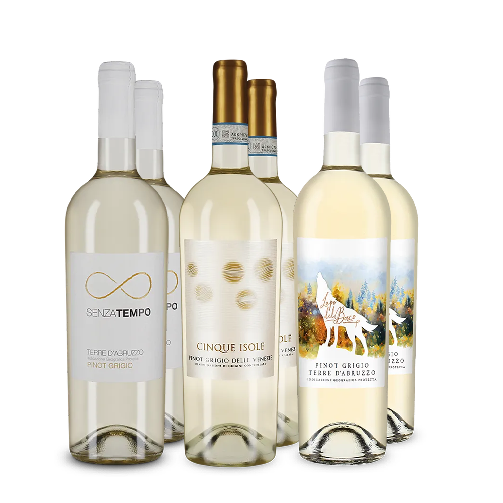 Pinot-Grigio premiat cu aur în pachet de 3x2 sticle – Gold
