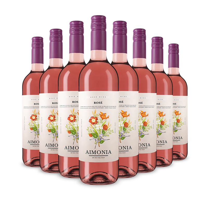 8 sticle Aimonia Rosé 2024 – Gold