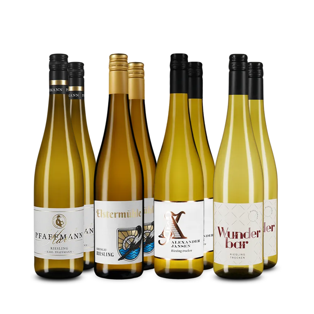 Riesling de top în pachet de 4x2 sticle – Gold