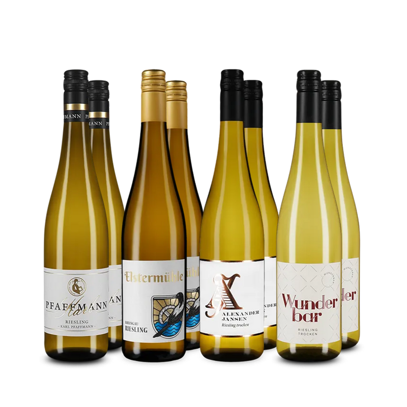 Riesling de top în pachet de 4x2 sticle – Gold