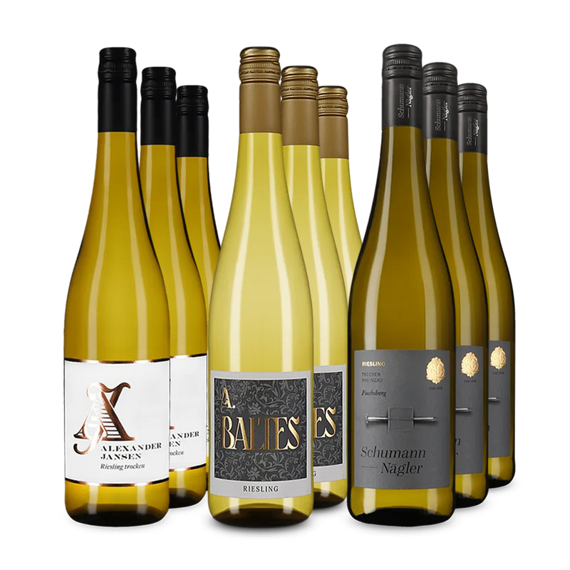 Riesling premiat cu aur în pachet de 3x3 sticle – Gold