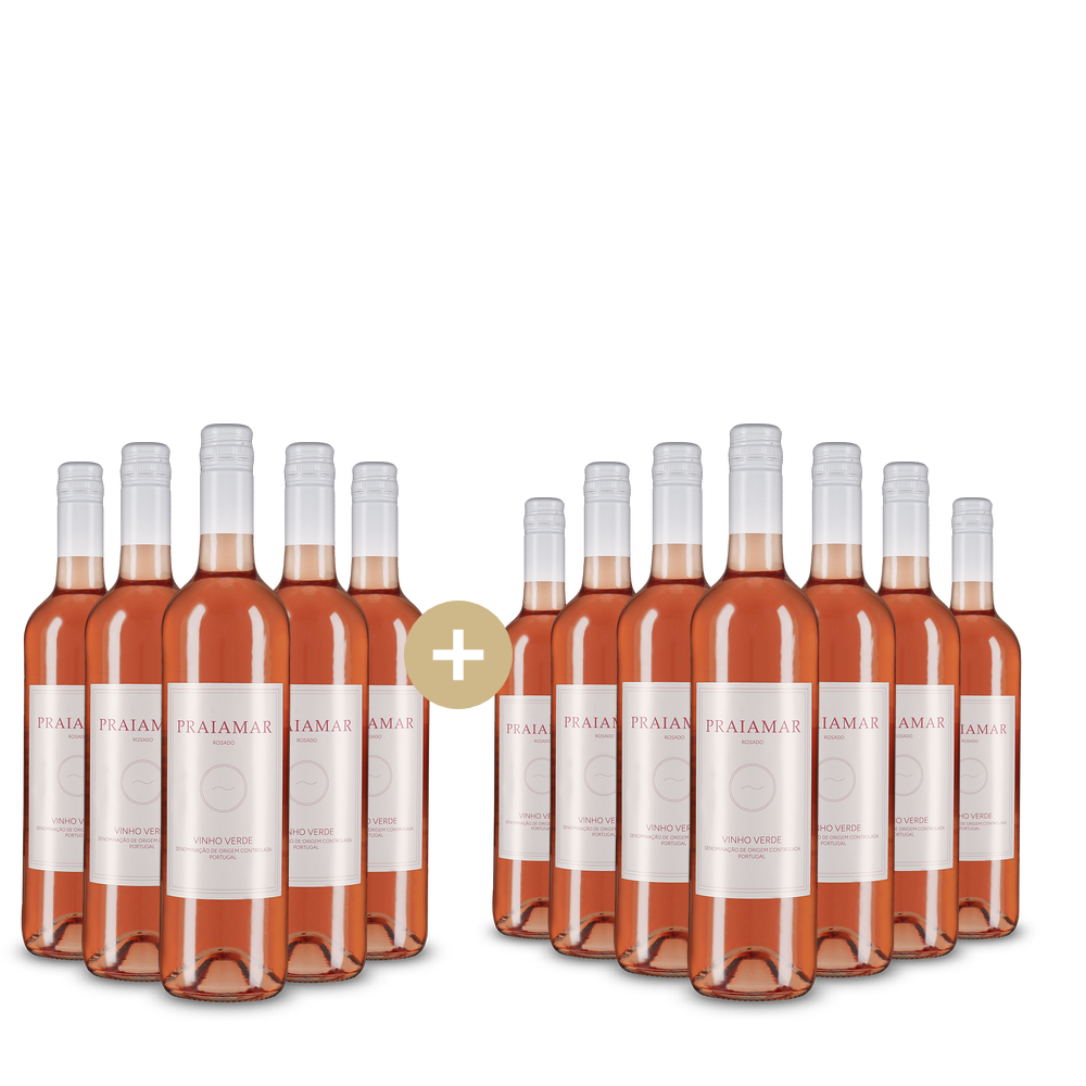 5+7 sticle Vinho Verde Rosé