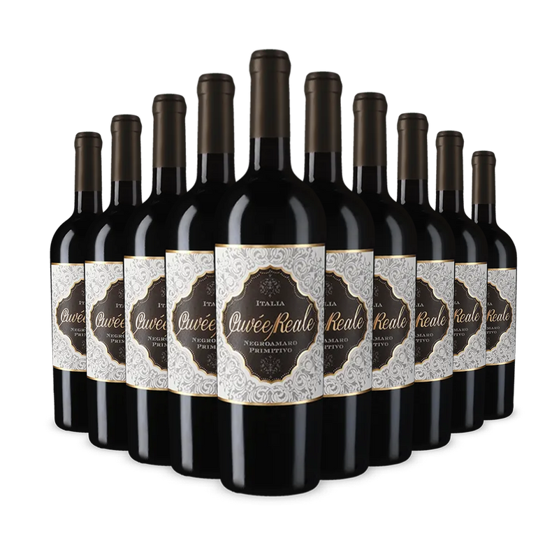 10 sticle Cuvée Reale Negroamaro Primitivo 2024 – Gold