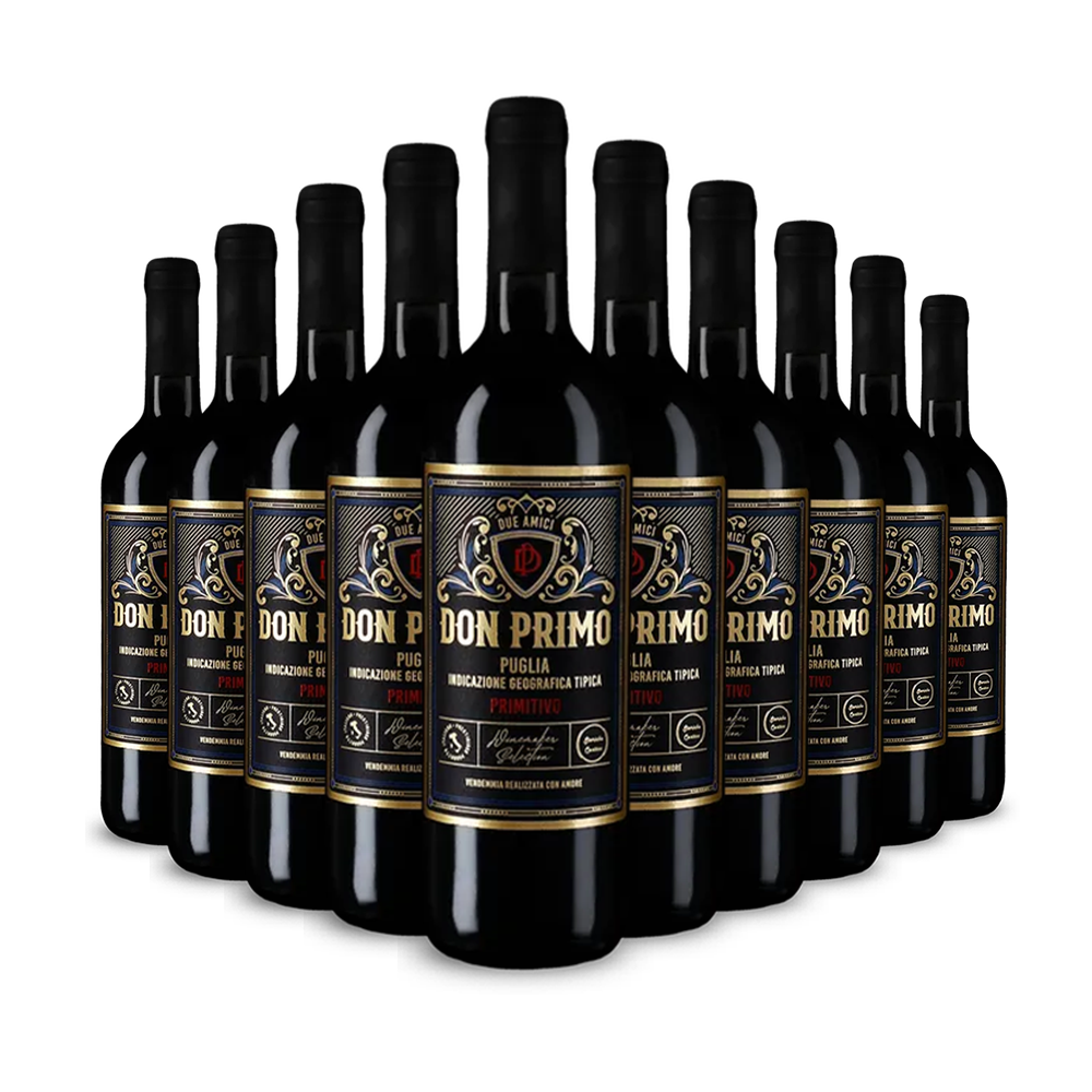 10 sticle Primitivo 2023 – Gold