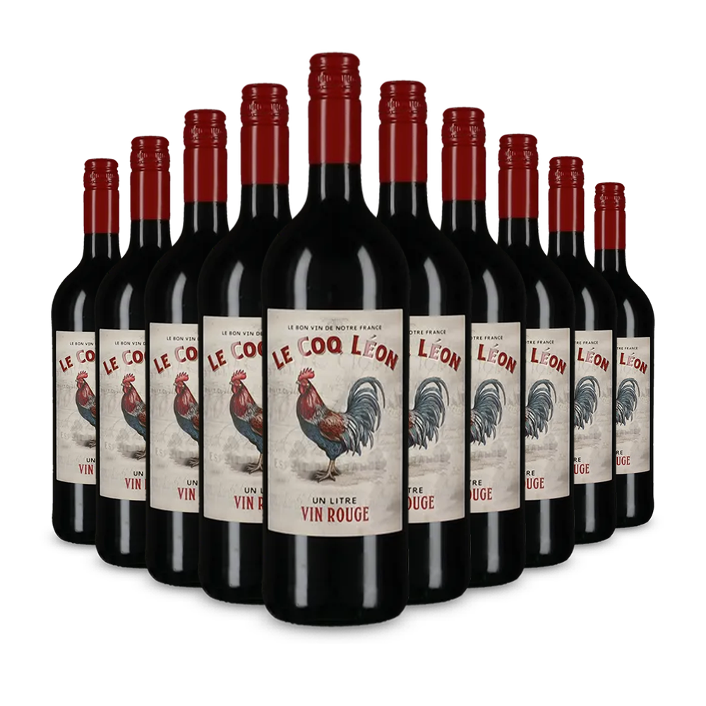 10 sticle Un Litre Vin Rouge – Gold