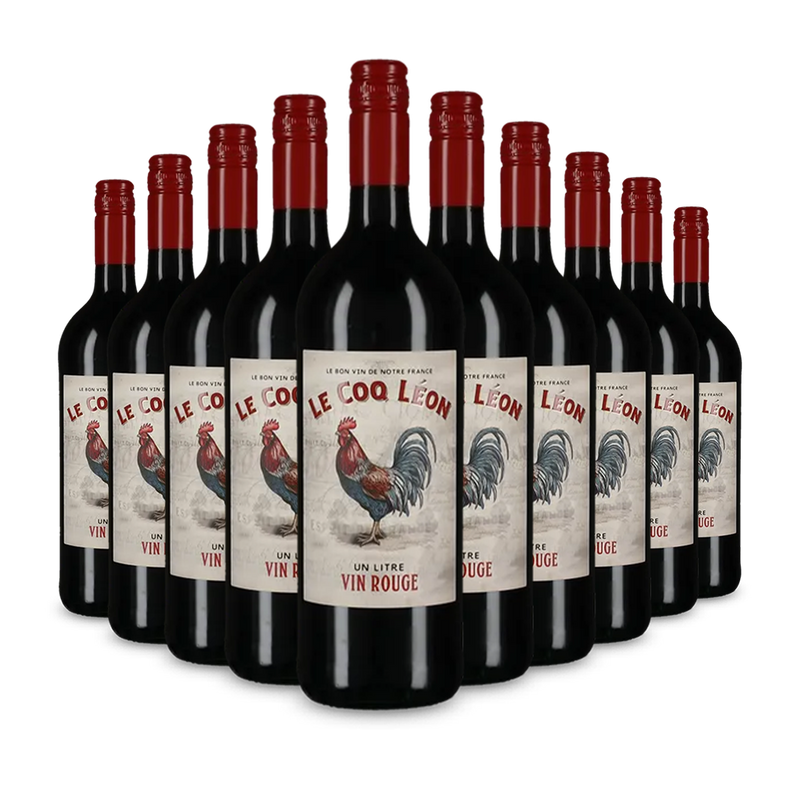 10 sticle Un Litre Vin Rouge – Gold