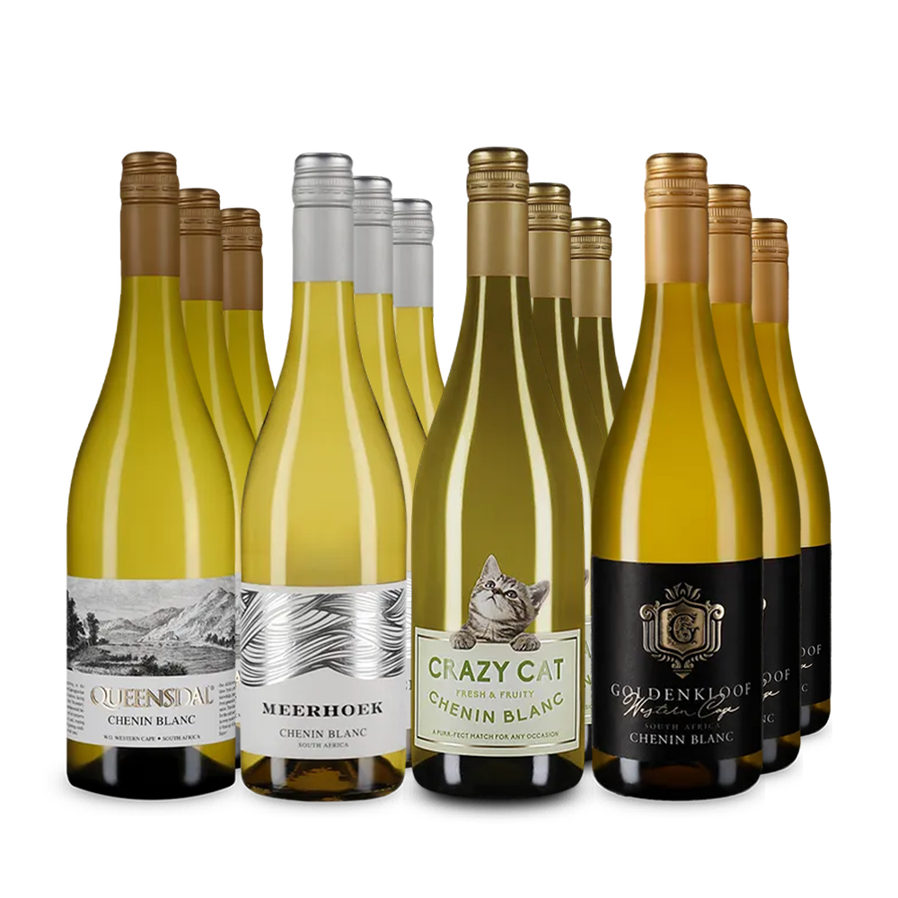 Chenin Blanc de top din Western Cape în pachet de 4x3 sticle – Gold