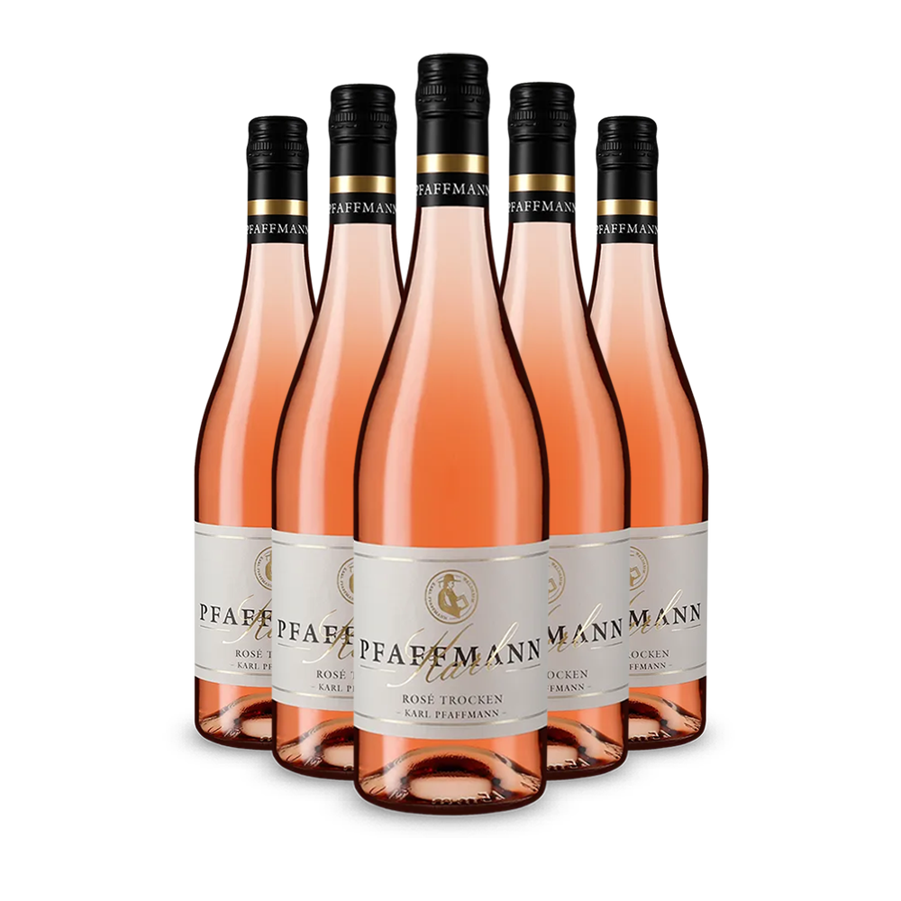 5 sticle Edition Karl Pfaffmann Rosé sec 2024 – Gold