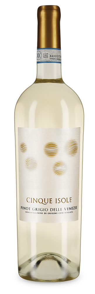 Cinque Isole Pinot Grigio delle Venezie 2025 – Gold