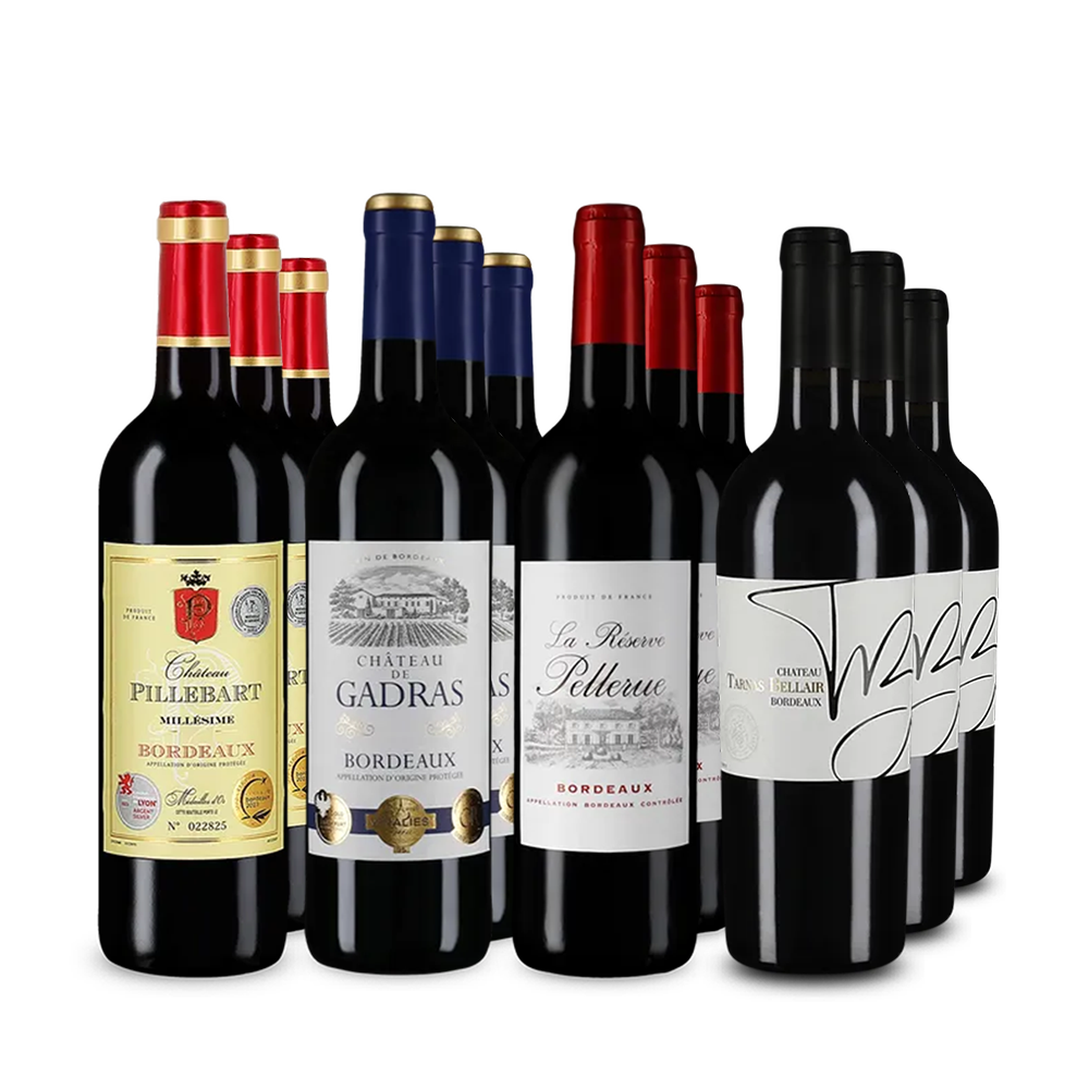 Bordeaux XXL: vedetele premiate cu aur în pachet de 4x3 sticle – Gold