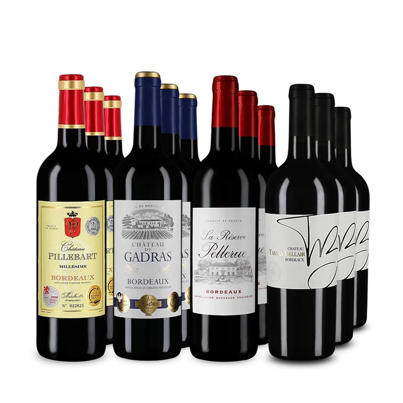 Bordeaux XXL: vedetele premiate cu aur în pachet de 4x3 sticle – Gold