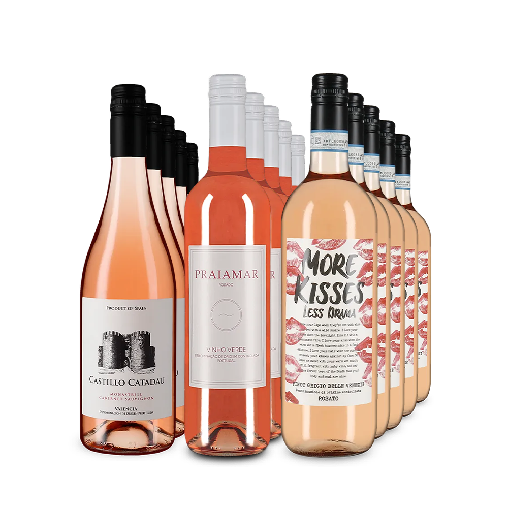 Rosé XXL: vedetele din sudul Europei în pachet de 3x5 sticle – Gold