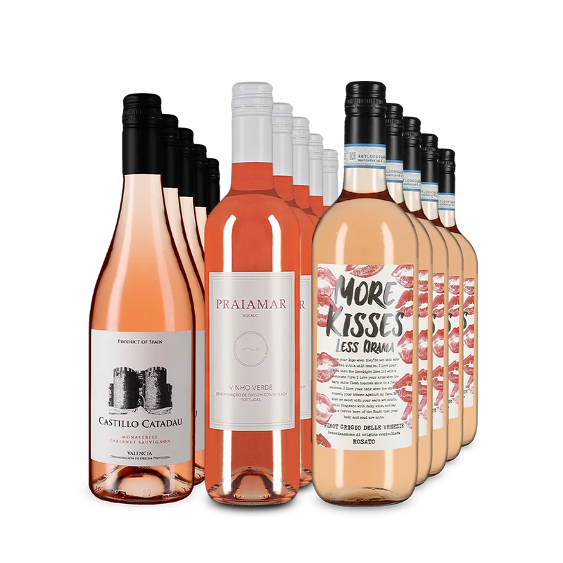 Rosé XXL: vedetele din sudul Europei în pachet de 3x5 sticle – Gold