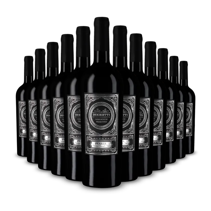 12 sticle Duchetti Sangiovese Primitivo 2024 – Gold