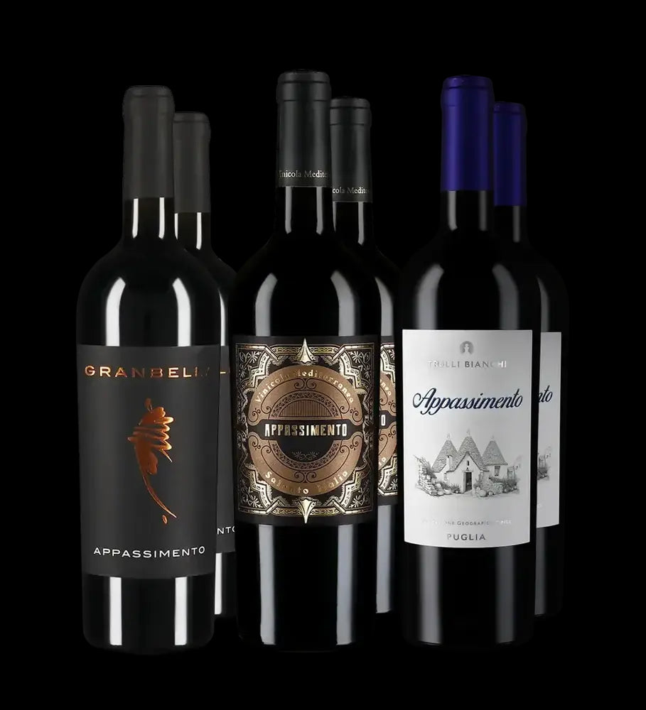 Appassimento de top în pachet de 3x2 sticle – Gold