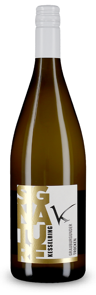 Kesselring Signature Grauburgunder sec 1 litru 2025 – Gold