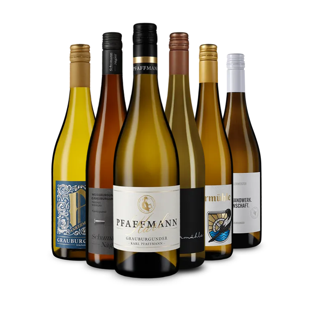 Vinuri albe germane în pachet de 6 sticle – Gold