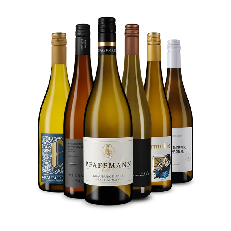 Vinuri albe germane în pachet de 6 sticle – Gold