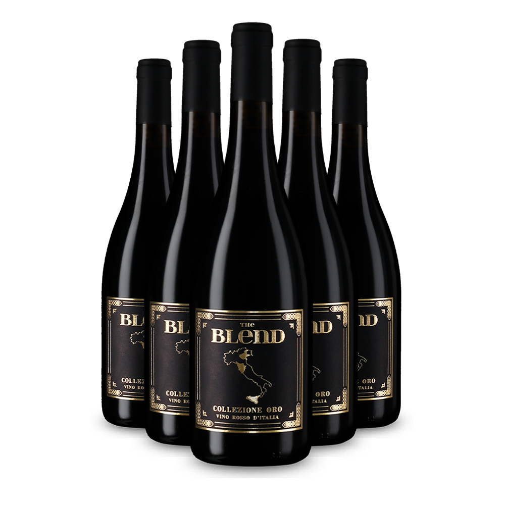 5 sticle The Blend Collezione Oro – Gold