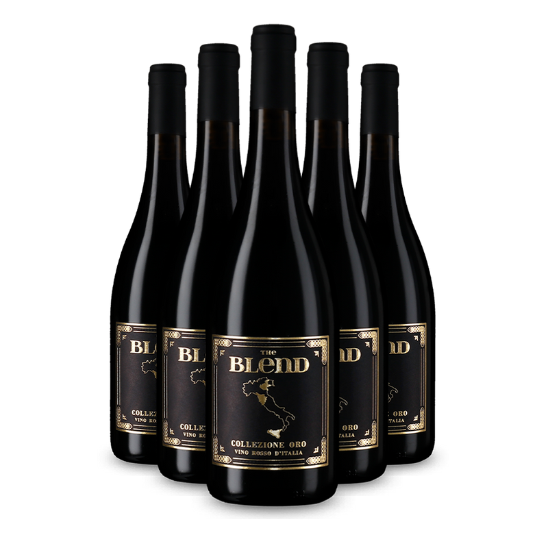 5 sticle The Blend Collezione Oro – Gold