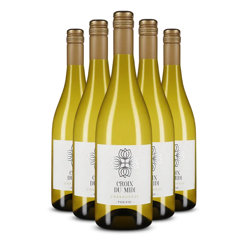 5 sticle Chardonnay 2024 – Gold