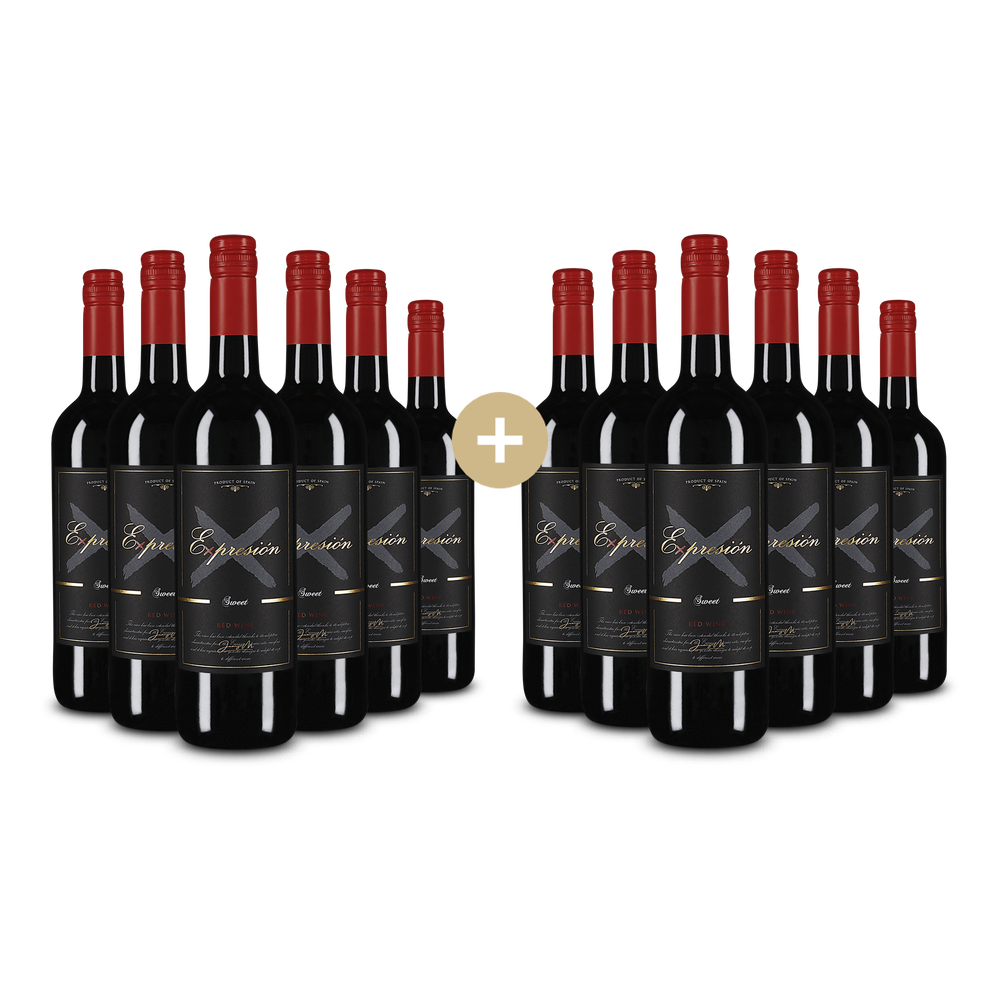 6+6 cadou: Expresión Sweet Red Wine