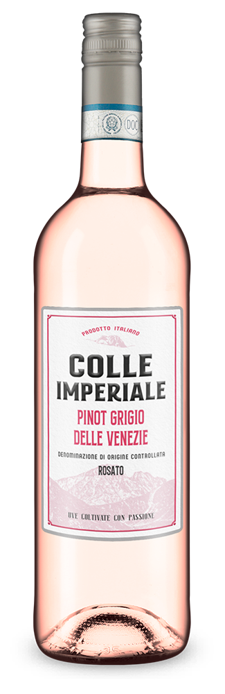 Colle Imperiale Pinot Grigio Rosato 2025 – Gold