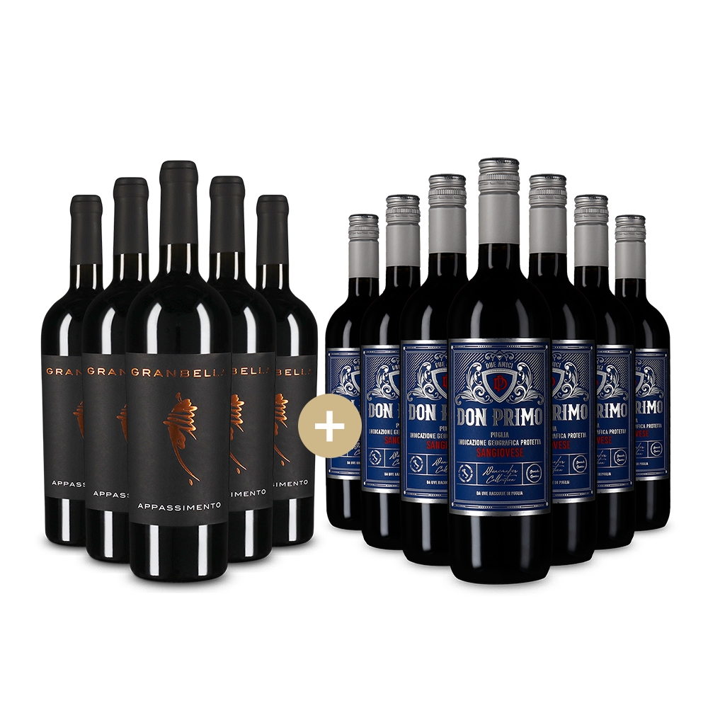 5+7 sticle: Vedetele din Apulia – Gold