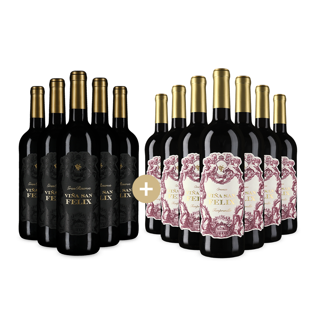 5+7 sticle: Duo-ul spaniol din Viña San Felix – Gold