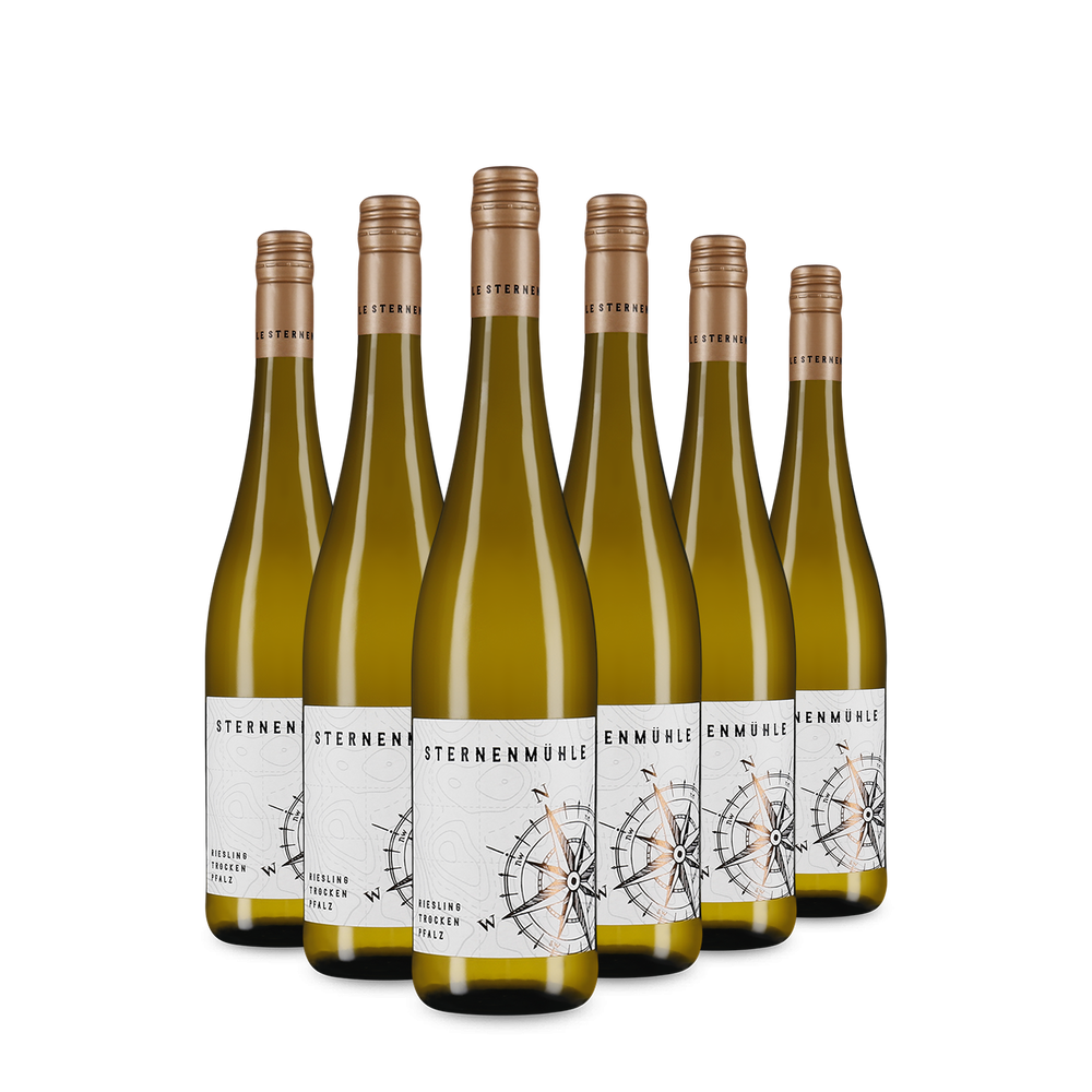 6 sticle Riesling sec 2025