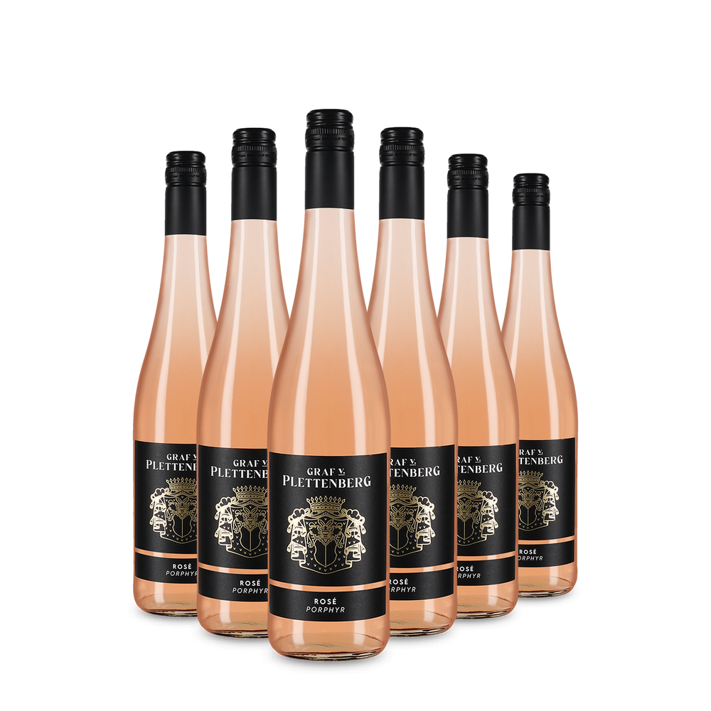 6 sticle Graf Plettenberg Rosé Porphyr sec 2025