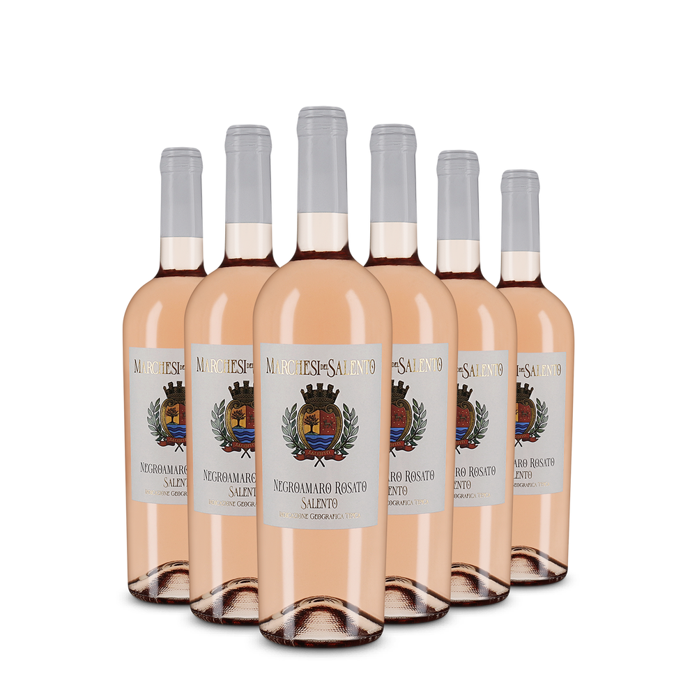 6 sticle Negroamaro Rosato 2025