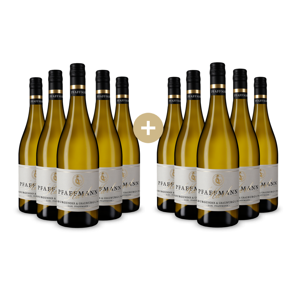 5+5 cadou: Edition Karl Pfaffmann Pinot Blanc & Pinot Gris sec 2025
