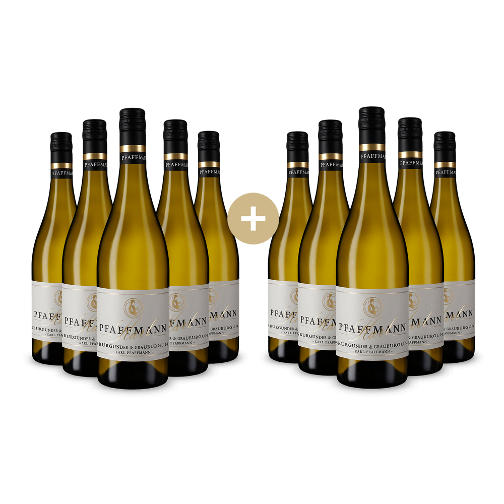 5+5 cadou: Edition Karl Pfaffmann Pinot Blanc & Pinot Gris sec 2025