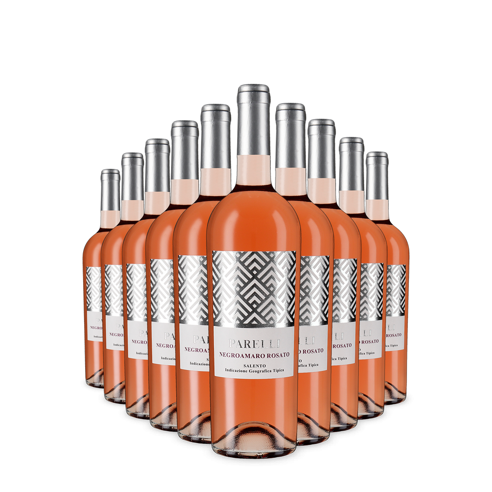 10 sticle Parelli Negroamaro Rosato 2025