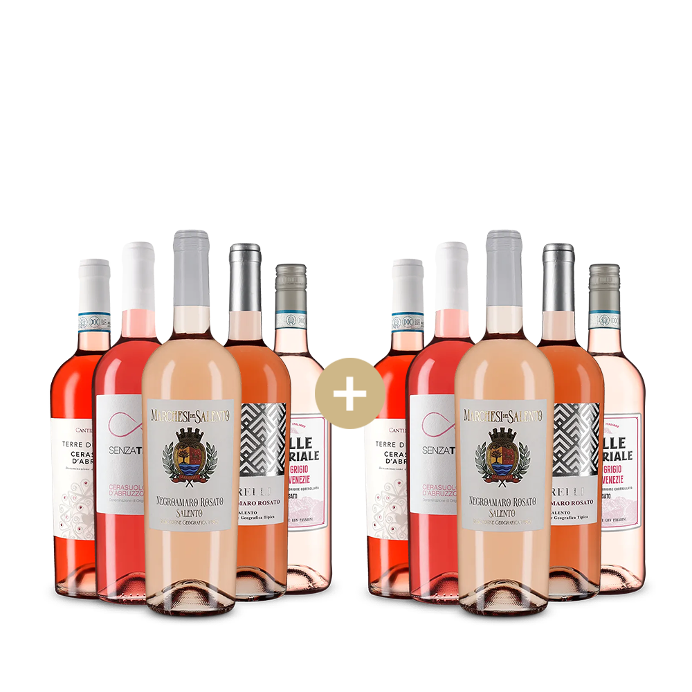 Pachet de 5+5 sticle: Recomandări de Rosé italian